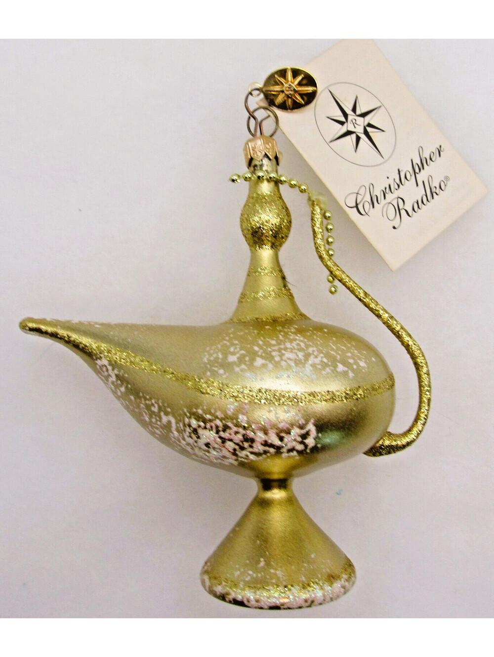 Christopher Radko 2000 3 Wishes Ornament with Original Tag and Box 00-1347-0